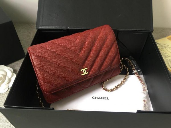 Chanel Wallet On Chain CH200-Orange