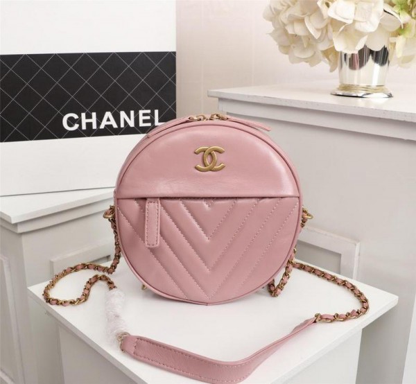 Chanel Crossbody Round Bags CH203-Pink