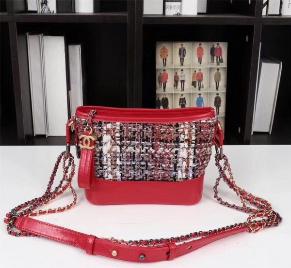 Chanel Gabrielle Hobo Bags CH215-Red