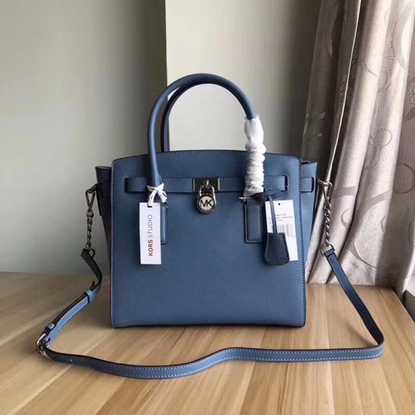 Michael Kors Lock Totes Blue (MK487)