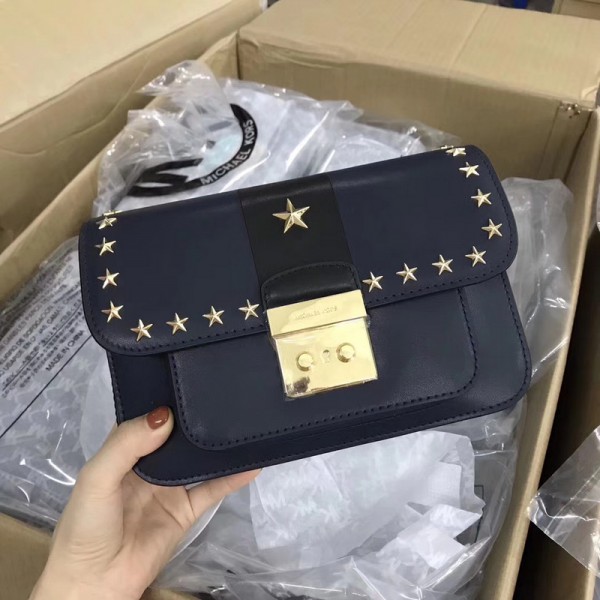 Michael Kors Shoulder Bags Blue (MK494)