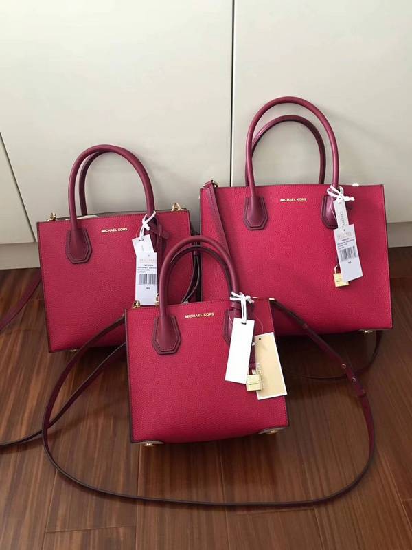 Michael Kors Totes Rose Red 3 Sizes (MK536)