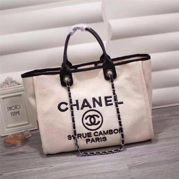 Chanel Beach Totes CH020-White