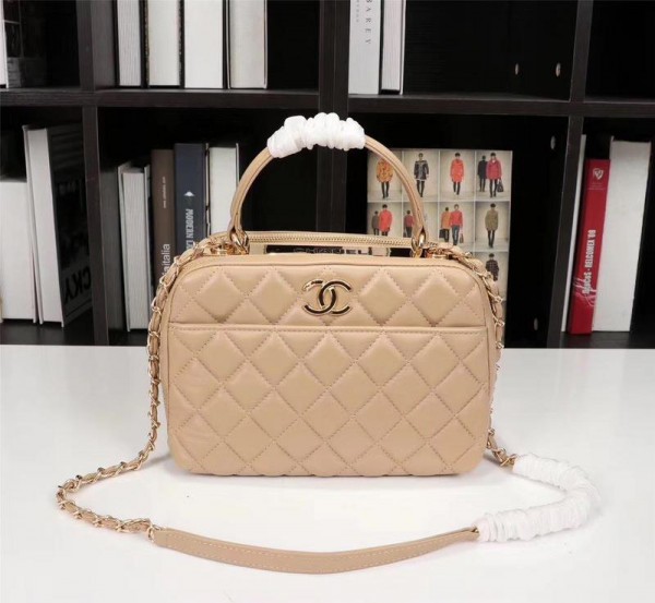 Chanel Top Handle Shoulder Bags CH232-Apricot