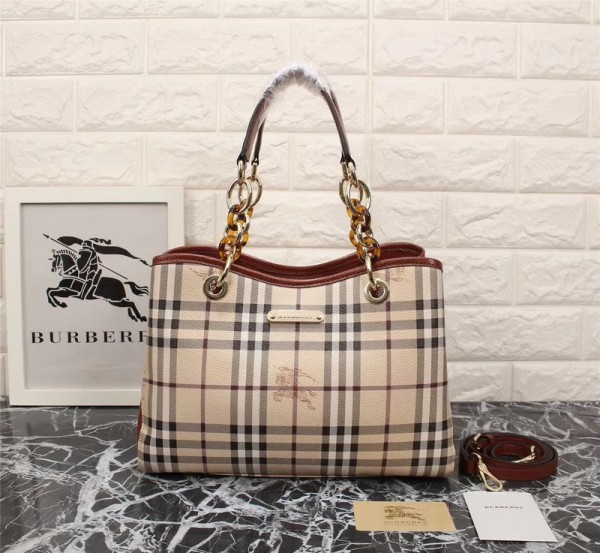 Burberry Tote Bag 1193 Brown 31*23*10