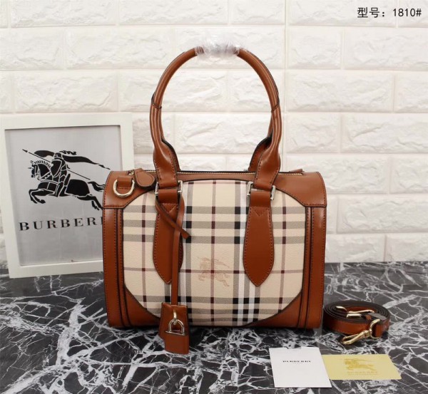 Burberry Tote Bag 1810 Brown 28*22*12