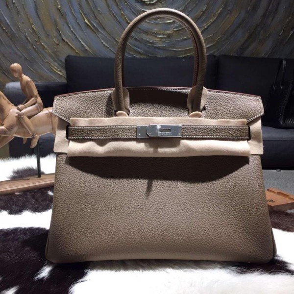 Designer Hermes Birkin 30cm Togo Calfskin Bag Original Leather ...