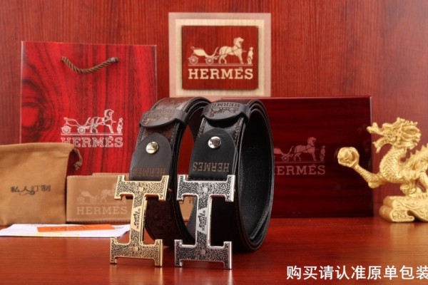 Hermes Belt 319 Black Brown