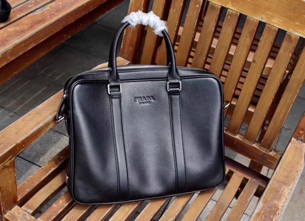 Prada Briefcase 0276 Black 39*30*6