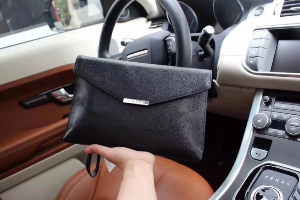 Prada Man Clutch Bag 6001 Black 