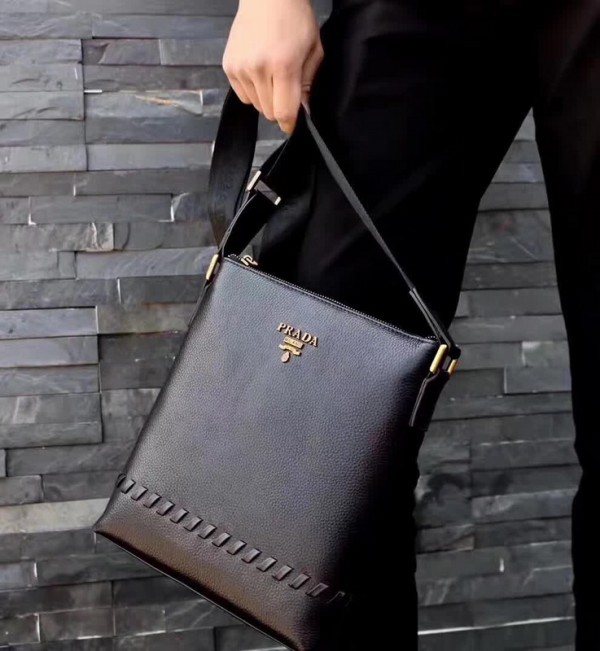Prada Messenger Bags 0246 Black 25*27*5