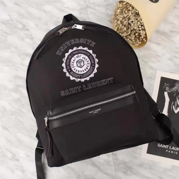 Saint Laurent Backpack 3306 Black 31*40*14