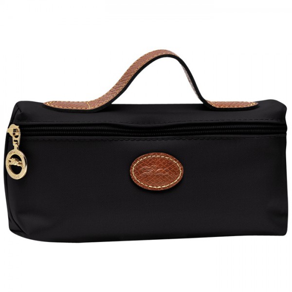 LONGCHAMP LE PLIAGE COSMETIC CASE BLACK