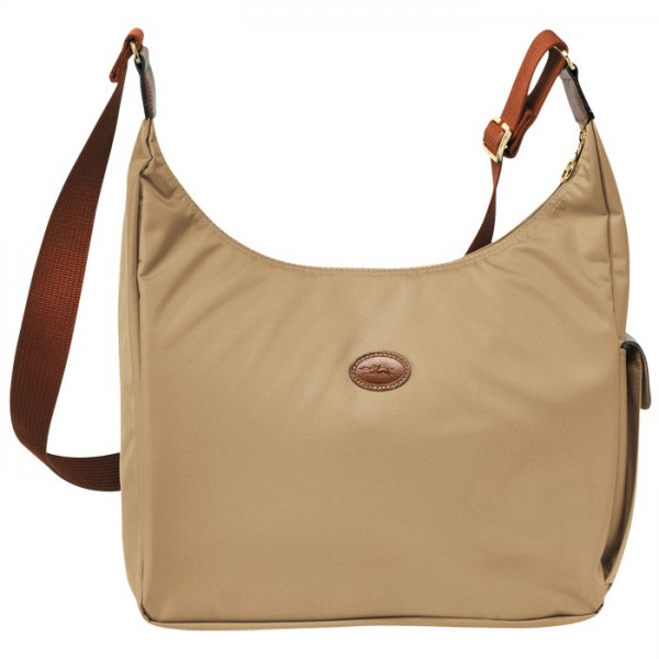 LONGCHAMP LE PLIAGE HOBO BAG BEIGE