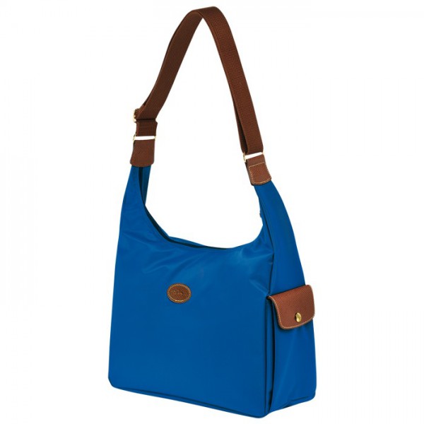LONGCHAMP LE PLIAGE HOBO BAG INDIGO