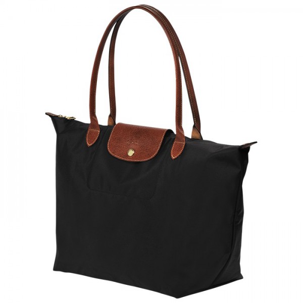 LONGCHAMP LE PLIAGE LARGE TOTE BAG BLACK