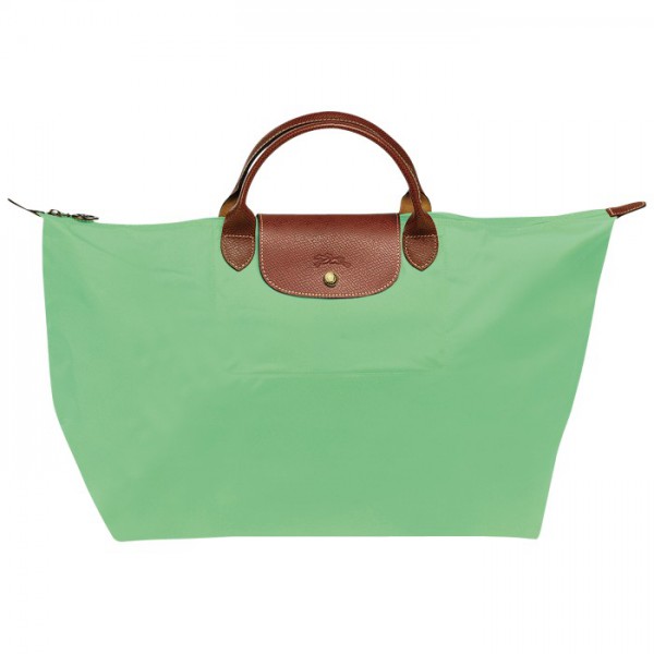 LONGCHAMP LE PLIAGE LARGE TRAVEL BAG GREEN