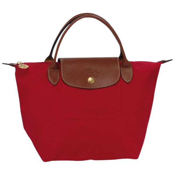 LONGCHAMP LE PLIAGE SMALL HANDBAG RED