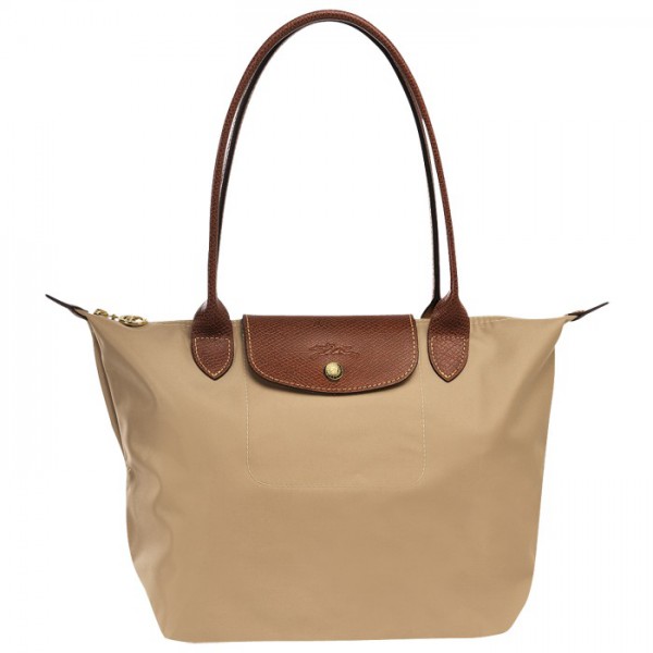 LONGCHAMP LE PLIAGE SMALL TOTE BAG BEIGE