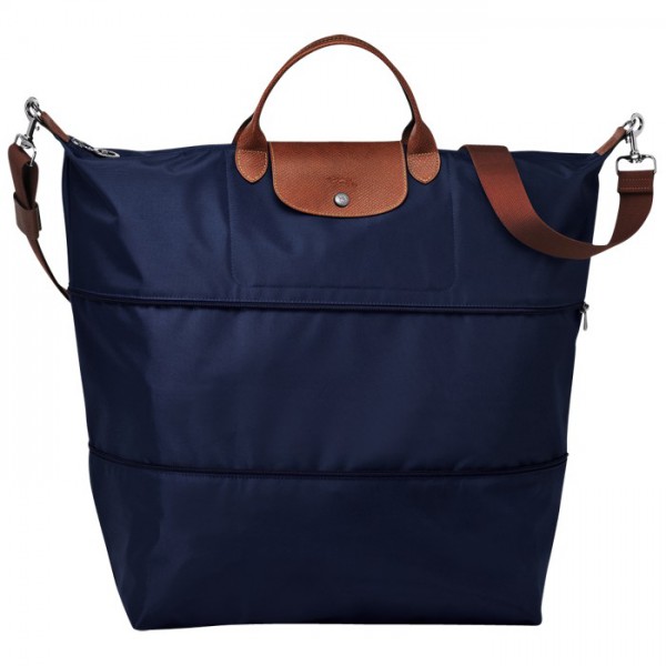 LONGCHAMP LE PLIAGE TRAVEL BAG NAVY