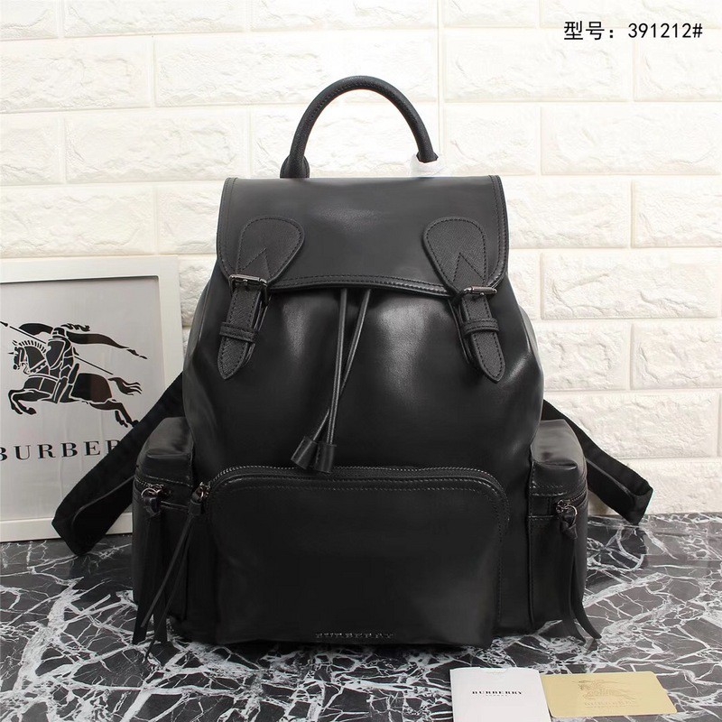 Burberry Backpack 391212 All Black 28*15*42 | Top Replica Bags