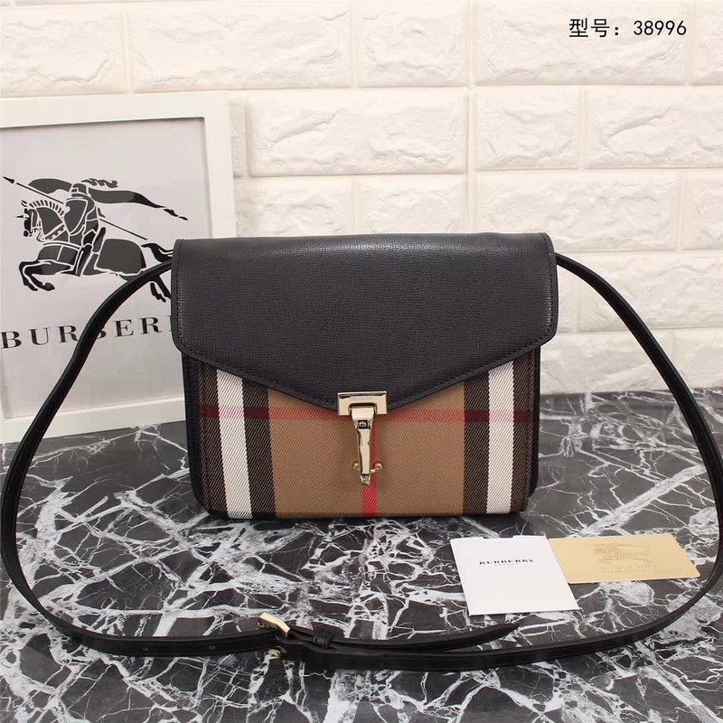 Burberry Crossbody Bag 38996 Black 24*19*9 Top Replica Bags