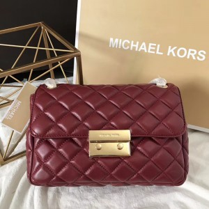 Michael Kors Shoulder Bags Dark Red (MK643)