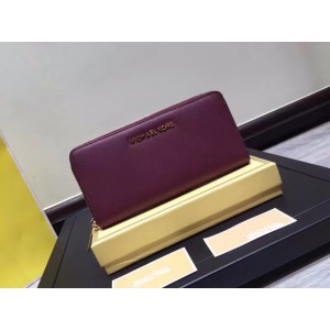 Michael Kors Wallets Wine Red (MK648)