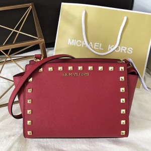 Michael Kors Crossbody Bags Rivet Red (MK689)
