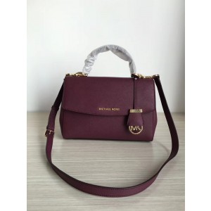 Michael Kors Satchel Wine Red (MK703)