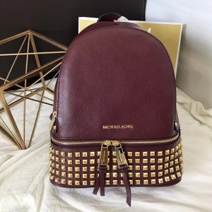 Michael Kors Backpacks & Belt Bags Rivet Wine Red (MK710)