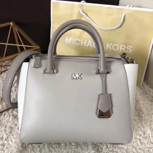Michael Kors Satchel Gray White (MK754)