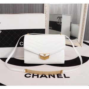 Chanel Flap Bags CH046-White