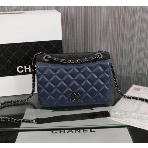 Chanel Flap Bags CH053-Blue