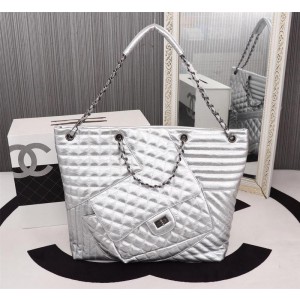 Chanel Tote Bags CH008-Silver
