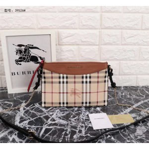 2018 New Burberry Crossbody Bag 39526 Brown 25*16