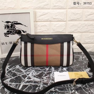 2018 New Burberry Crossbody Bag 39753 Black 26*16.5