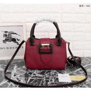 2018 New Burberry Tote 1662 Red 23*12*20cm