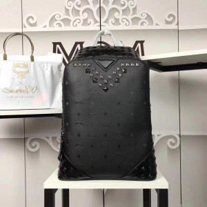 2018 New MCM Man Backpack 21181 Black 30*41*18cm