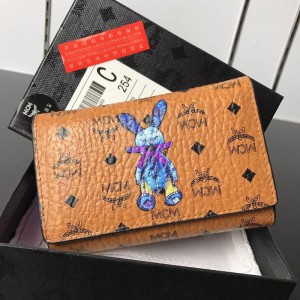 2018 New MCM Wallets 8011 Orange 14x9.5