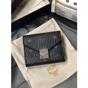 2018 New MCM Wallets 8086 Black 11.5x9.3