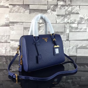 2018 New Prada Handbags 031 Dark Blue 