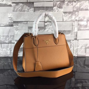 2018 New Prada Handbags 1022 Brown 30.5*23*15