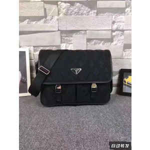 2018 New Prada Messenger Bags 0294 Black 33x23x13cm