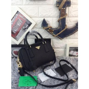 2018 New Prada Shoulder Bag 0705 Black 20*13*6