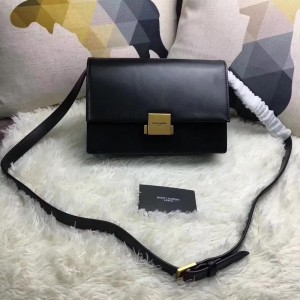 2018 New Saint Laurent Crossbody Bag 1801 Black 24*16*7