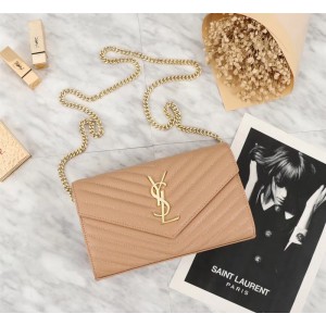 2018 New Saint Laurent Crossbody Bag 26801 Light Pink 