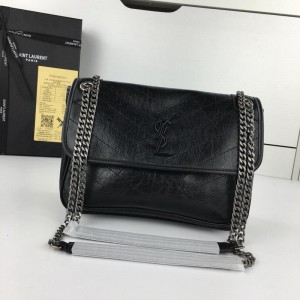 2018 New Saint Laurent Shoulder Bag 1801 Black 28*20*8.5 