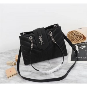 2018 New Saint Laurent Tote Bag 262157 Black 27*20*10.5