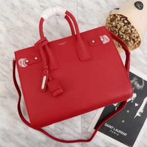 2018 New Saint Laurent Tote Bag 5711 Red 32*26*16.5